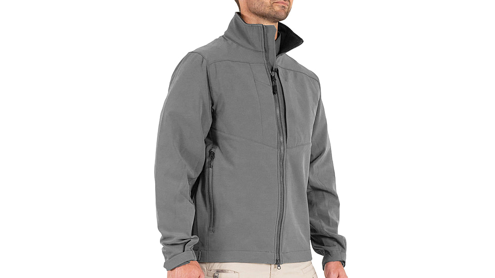 First Tactical Tactix Softshell Jacket - Men's, Regular, Wolf Grey, 5XL, 118501-036-5XL-R