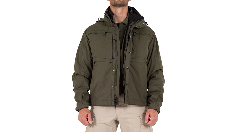 First Tactical Tactix System Jacket - Mens, OD Green, Tall, 2X-Large, 118502-830-XXL-T
