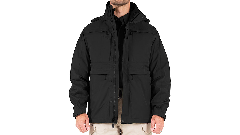 First Tactical Tactix System Parka - Mens, Black, 5X-Large, 118500-019-5XL-R