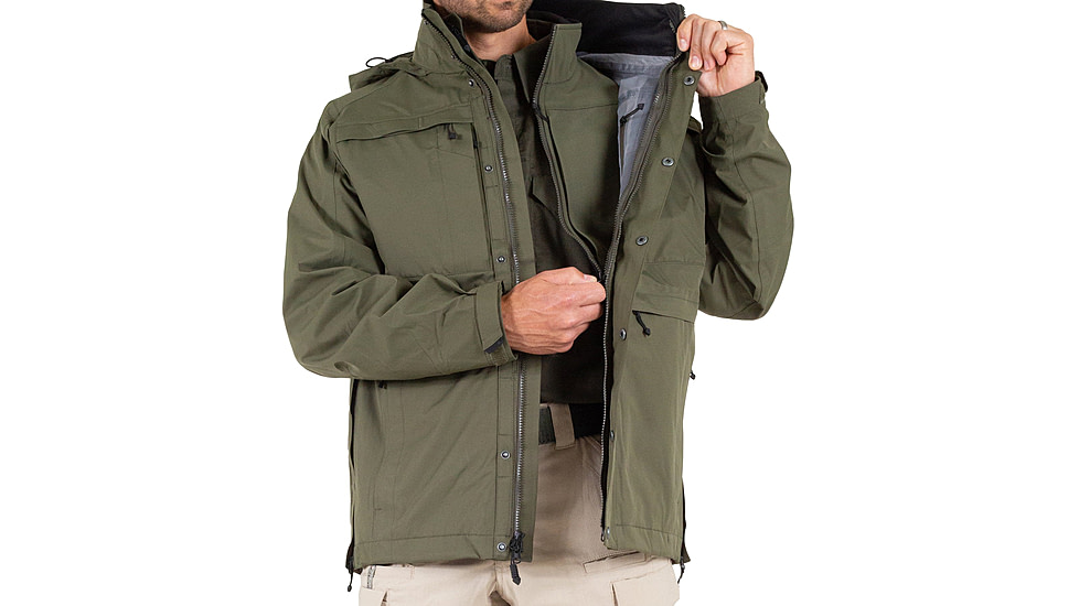 First Tactical Tactix System Parka - Men's, Regular, OD Green, 5XL, 118500-830-5XL-R