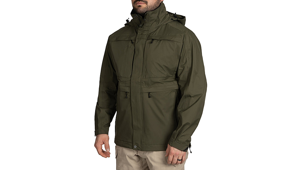 First Tactical Tactix System Parka - Mens, Regular, OD Green, Extra Small, 118500-830-XS-R
