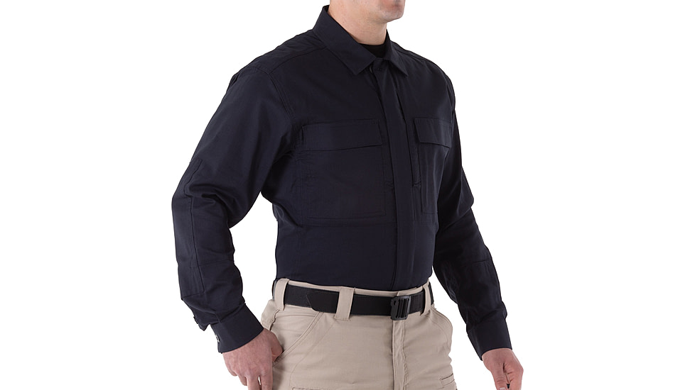 First Tactical V2 BDU Long Sleeve Shirt - Mens, Midnight Navy, 4XL, T, 111008-729-4XL-T