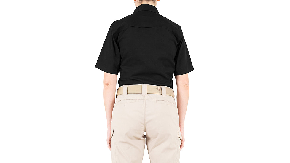 First Tactical V2 BDU Short Sleeve Shirt - Womens, Black, Medium, R, 122009-019-M-R