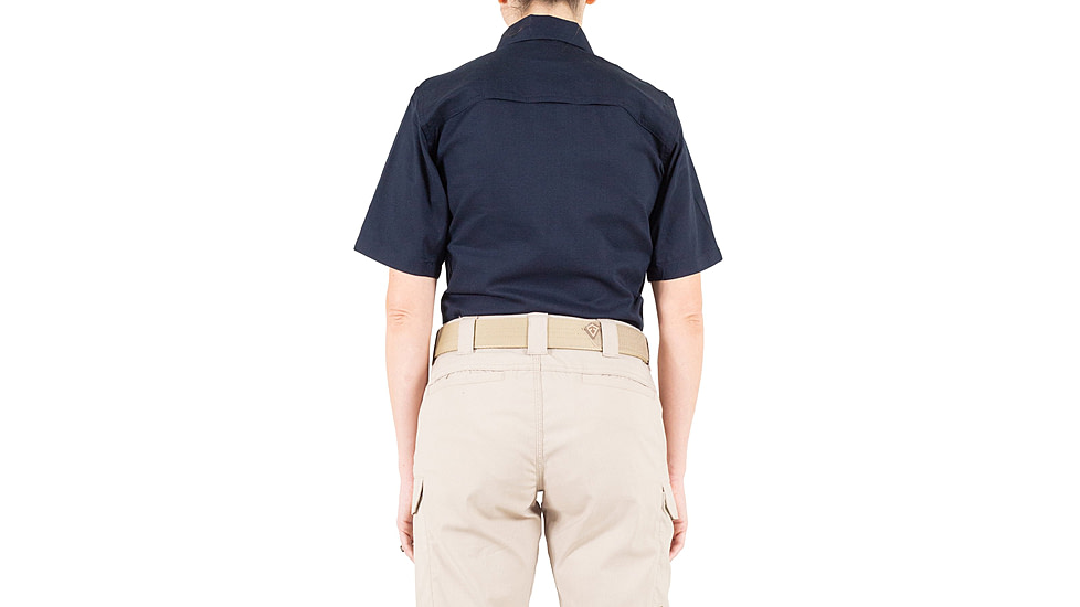 First Tactical V2 BDU Short Sleeve Shirt - Womens, Midnight Navy, Small, R, 122009-729-S-R