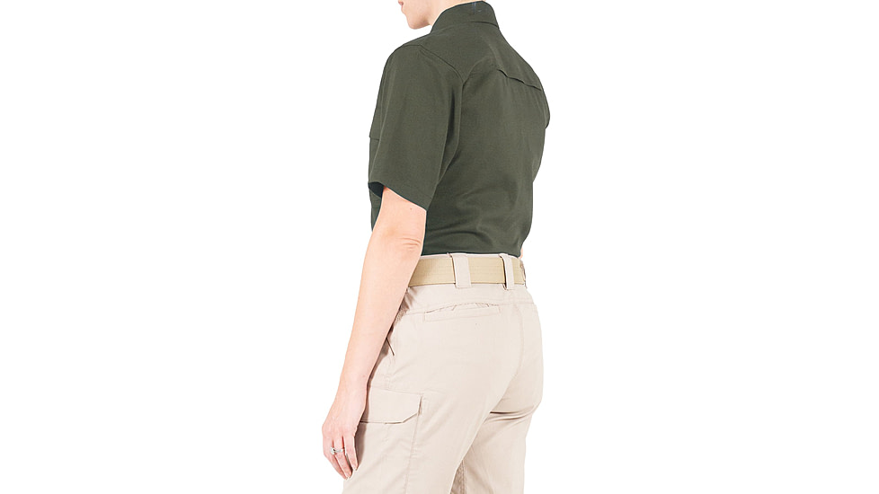 First Tactical V2 BDU Short Sleeve Shirt - Womens, OD Green, Extra Small, R, 122009-830-XS-R