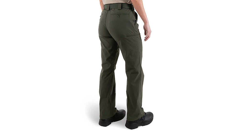 First Tactical V2 Pro Duty 6 Pocket Pants - Women's, 16 US, Unhemmed, OD Green, 124041-830-16