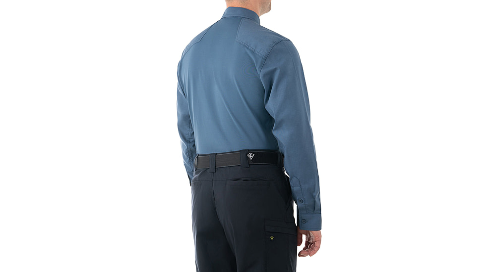 First Tactical V2 Pro Perf Long Sleeve Shirt - Men's, Regular, French Blue, 3XL, 111015-484-3XL-R