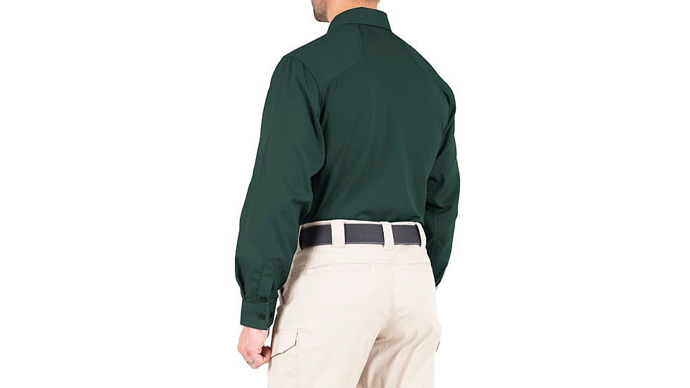 First Tactical V2 Pro Perf Long Sleeve Shirt - Mens, Spruce Green, Regular/Extra Small, 111015-812-XS-R