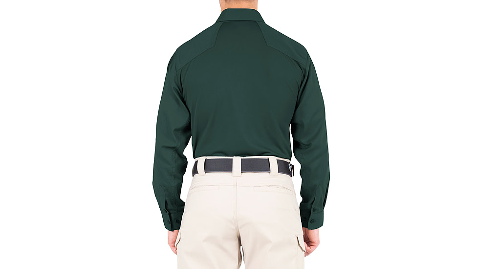 First Tactical V2 Pro Perf Long Sleeve Shirt - Mens, Spruce Green, Regular/Extra Small, 111015-812-XS-R