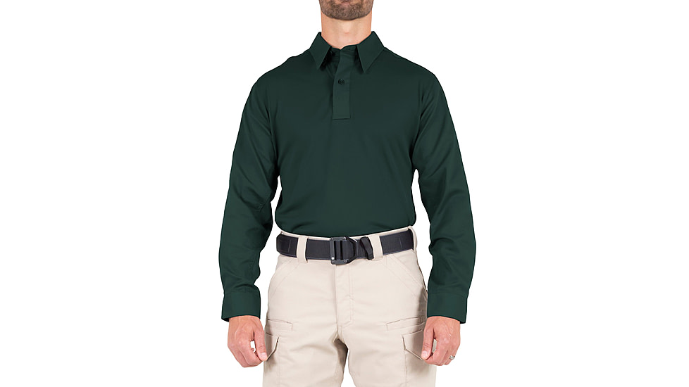 First Tactical V2 Pro Perf Long Sleeve Shirt - Men's, Regular, Spruce Green, Extra Small, 111015-812-XS-R