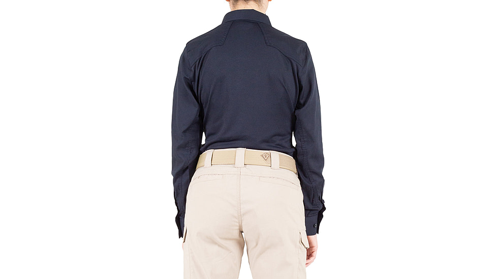 First Tactical V2 Pro Performance Long Sleeve Shirt - Womens, Midnight Navy, Extra Large, R, 121015-729-XL-R