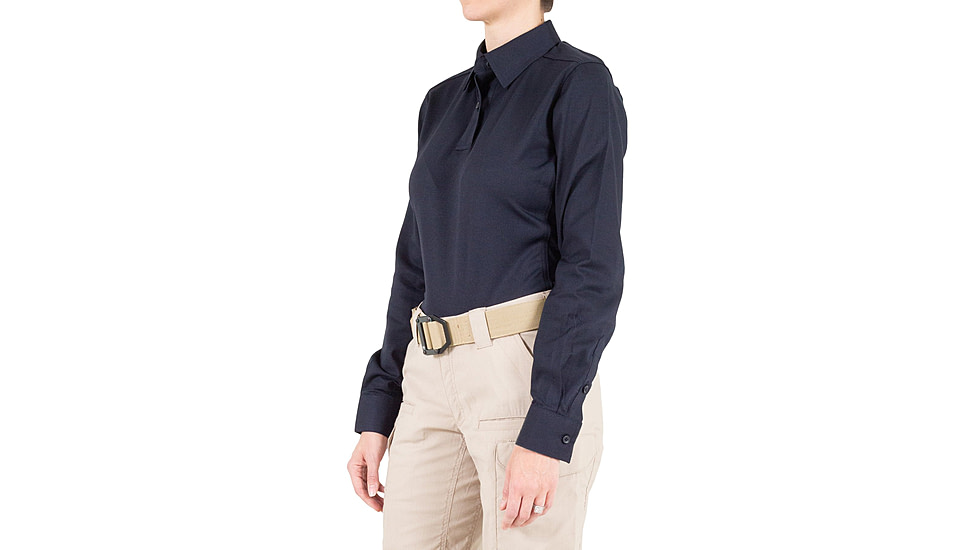 First Tactical V2 Pro Performance Long Sleeve Shirt - Womens, Midnight Navy, Extra Large, R, 121015-729-XL-R