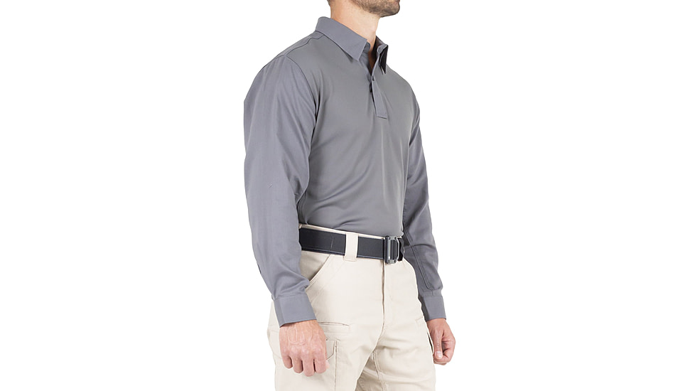 First Tactical V2 PRO Performance Shirt - Mens, Wolf Grey, Extra Large, T, 111015-036-XL-T