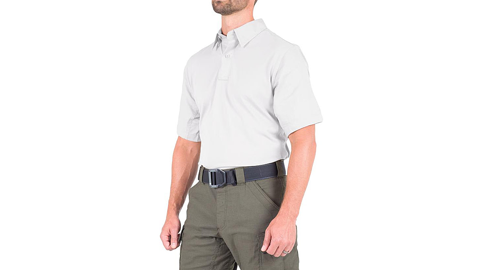 First Tactical V2 Pro Performance Short Sleeve Shirt - Mens, White, 3XL, R, 112012-010-3XL-R