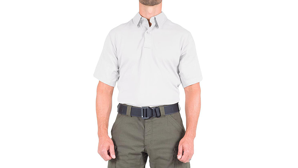 First Tactical V2 Pro Performance Short Sleeve Shirt - Mens, White, 3XL, R, 112012-010-3XL-R