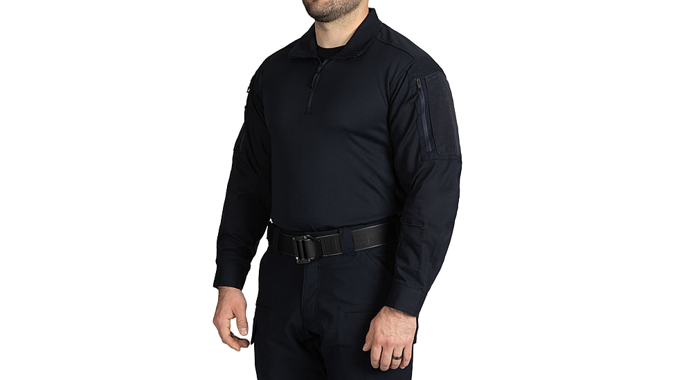 First Tactical V2 Responder Long Sleeve Shirt - Mens, Tall, Midnight Navy, 3XL, 111031-729-3XL-T