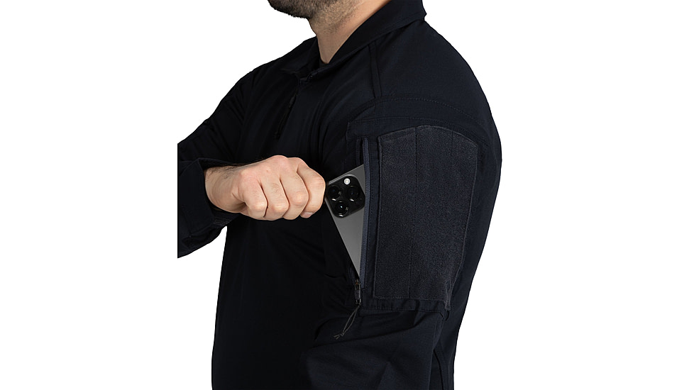 First Tactical V2 Responder Long Sleeve Shirt - Mens, Tall, Midnight Navy, 3XL, 111031-729-3XL-T