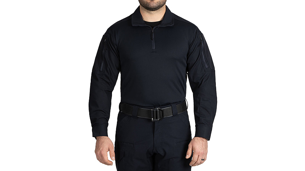 First Tactical V2 Responder Long Sleeve Shirt - Mens, Tall, Midnight Navy, 3XL, 111031-729-3XL-T