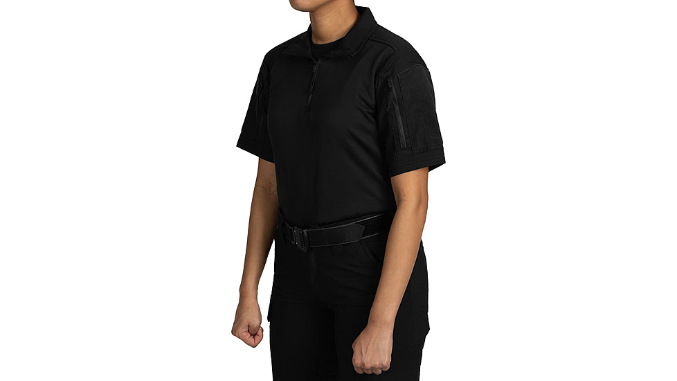 First Tactical V2 Responder Short Sleeve Shirt - Womens, Regular, Black, Large, 122024-019-L-R