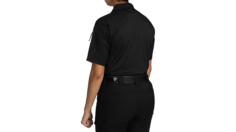 First Tactical V2 Responder Short Sleeve Shirt - Womens, Regular, Black, Large, 122024-019-L-R