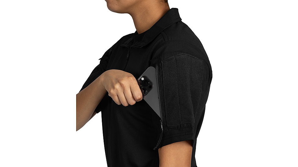 First Tactical V2 Responder Short Sleeve Shirt - Womens, Regular, Black, Large, 122024-019-L-R