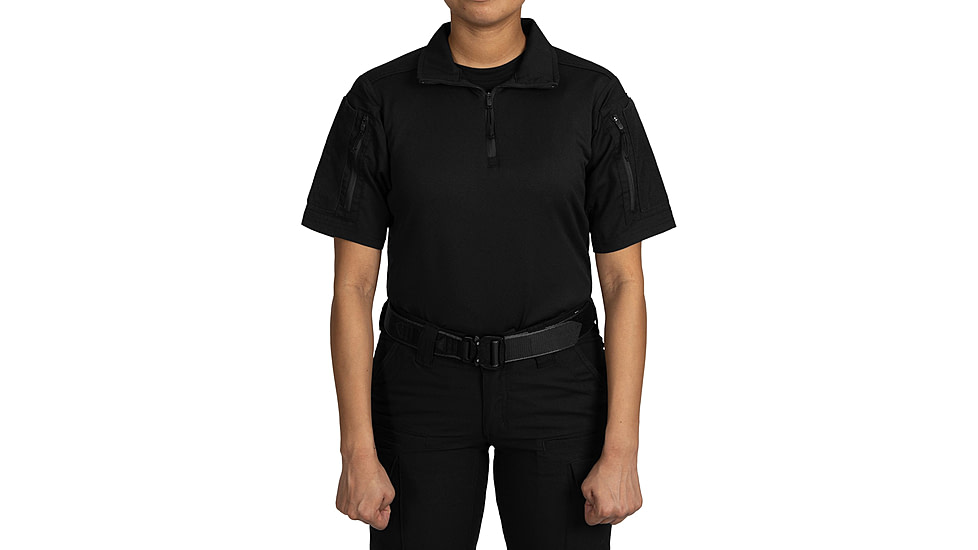 First Tactical V2 Responder Short Sleeve Shirt - Womens, Regular, Black, Large, 122024-019-L-R