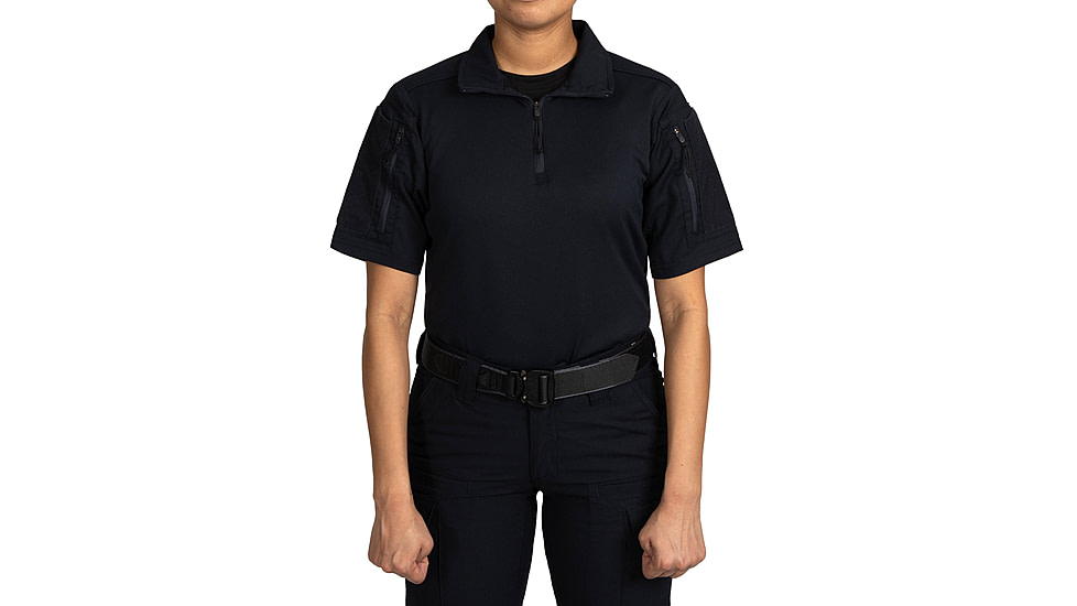 First Tactical V2 Responder Short Sleeve Shirt - Womens, Regular, Midnight Navy, Small, 122024-729-S-R