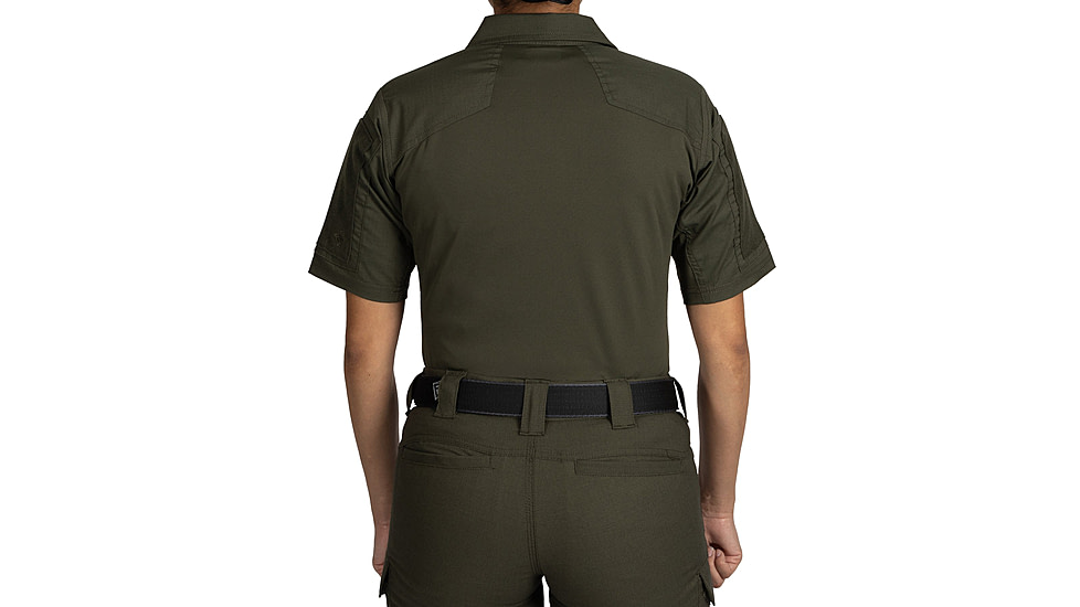 First Tactical V2 Responder Short Sleeve Shirt - Womens, Regular, OD Green, Medium, 122024-830-M-R