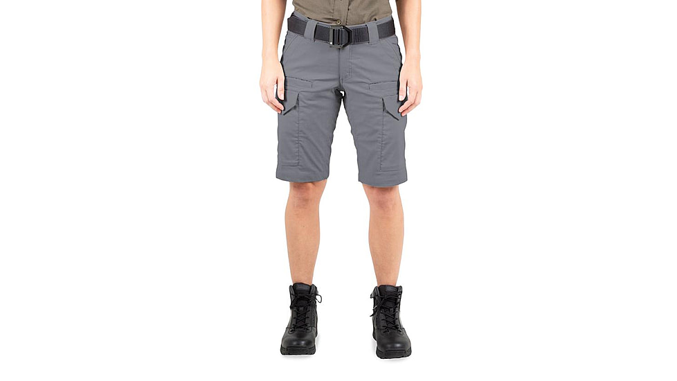 First Tactical V2 Short - Womens, Wolf Grey, 4, 125000-036-4