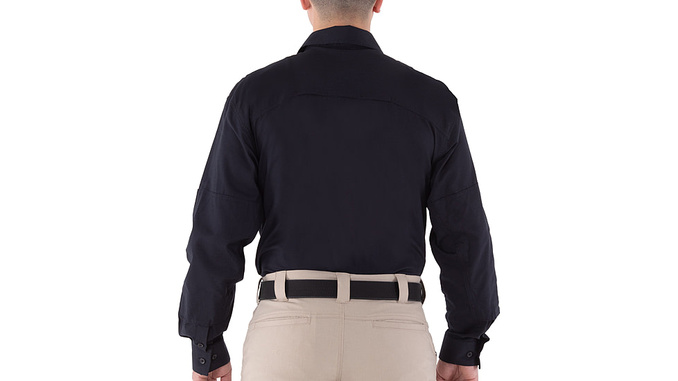 First Tactical V2 Tactical Long Sleeve Shirt - Mens, Midnight Navy, 4XL, T, 111006-729-4XL-T