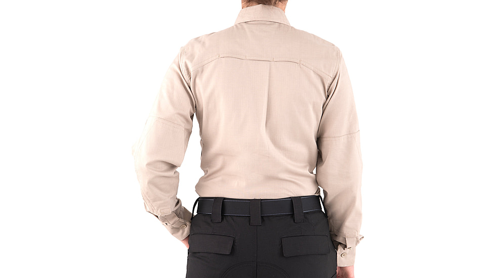 First Tactical V2 Tactical Long Sleeve Shirt - Womens, Khaki, Large, R, 121006-055-L-R
