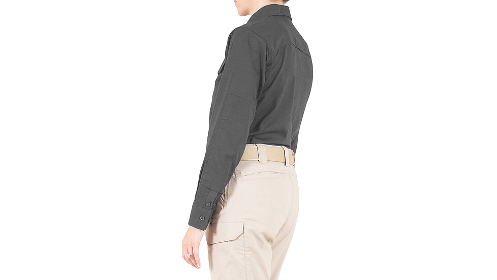 First Tactical V2 Tactical Long Sleeve Shirt - Womens, Wolf Grey, Extra Large, R, 121006-036-XL-R