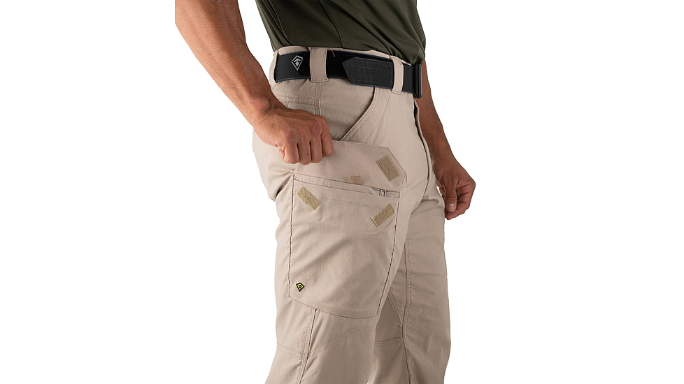 First Tactical V2 Tactical Pant - Mens, Khaki, 56/Unhemmed, 114011-055-56-U