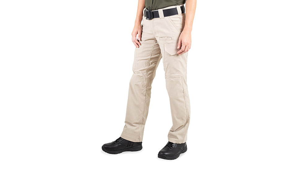 First Tactical V2 Tactical Pant - Womens, Khaki, Tall/22, 124011-055-22-T