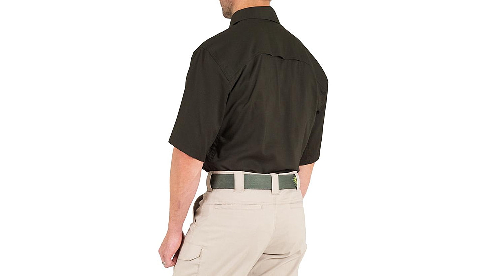 First Tactical V2 Tactical Short Sleeve Shirt - Mens, Kodiak Brown, 3XL, T, 112007-182-3XL-T