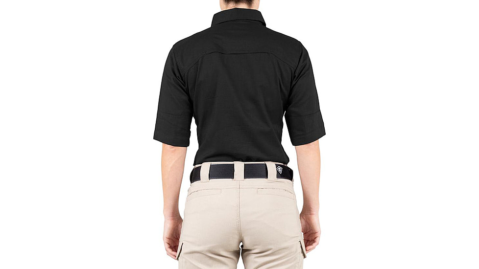 First Tactical V2 Tactical Short Sleeve Shirt - Womens, Black, Medium, 122007-019-M