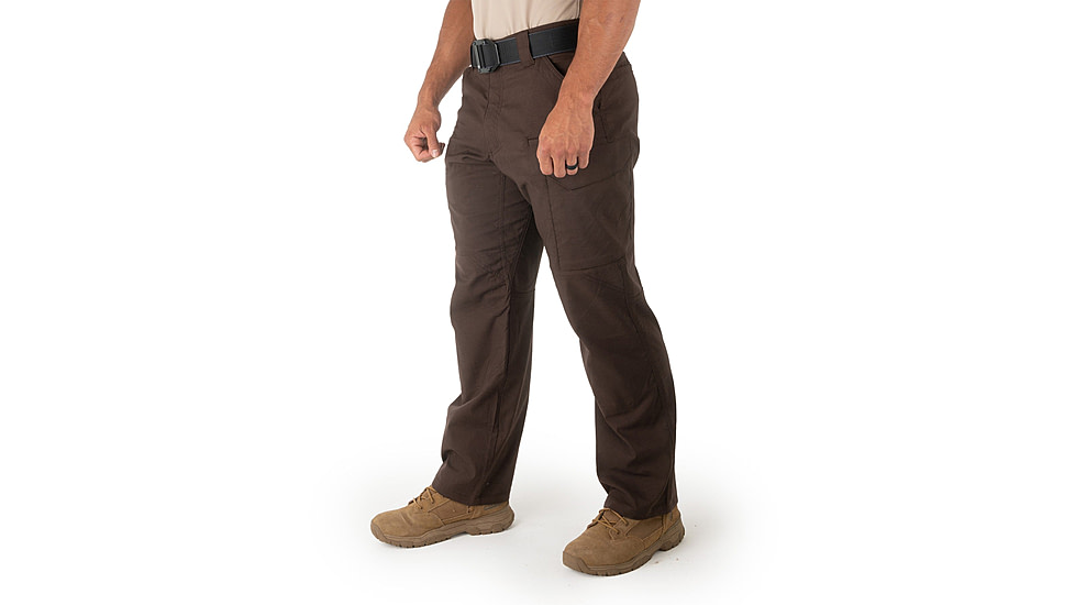 First Tactical V2 Unhemmed Tactical Pants - Mens, Kodiak Brown, 28 Unhemmed, 114011-182-28-U