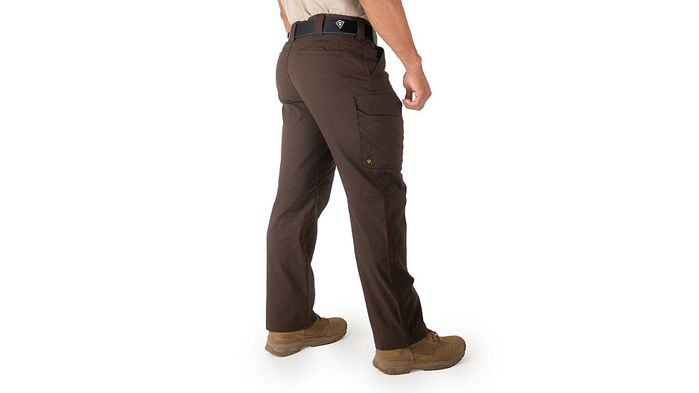First Tactical V2 Unhemmed Tactical Pants - Mens, Kodiak Brown, 28 Unhemmed, 114011-182-28-U