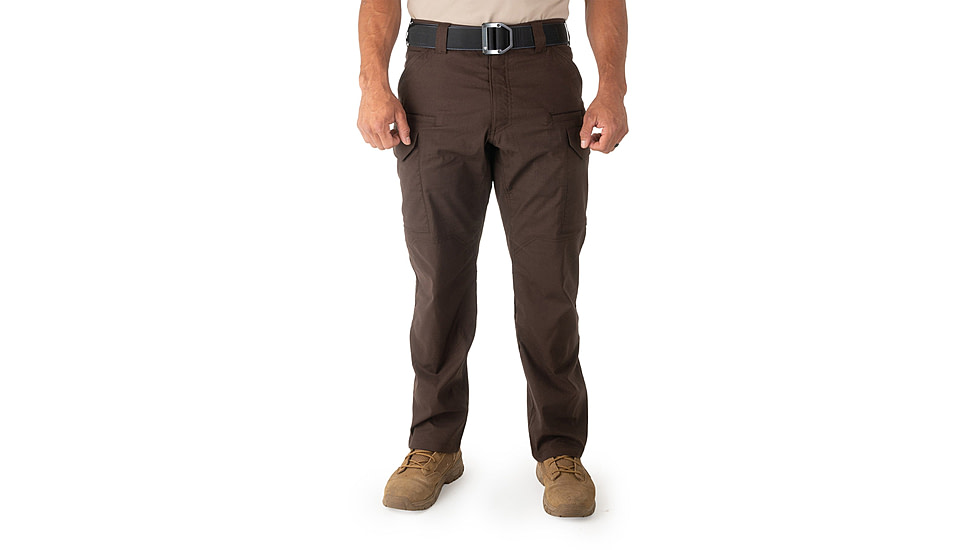 First Tactical V2 Unhemmed Tactical Pants - Mens, Kodiak Brown, 28 Unhemmed, 114011-182-28-U