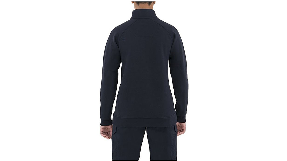 First Tactical Womens Ctn Job Shirt 1/4 Zip, Midnight Navy, Extra Small Regular 128507-729-XS-R