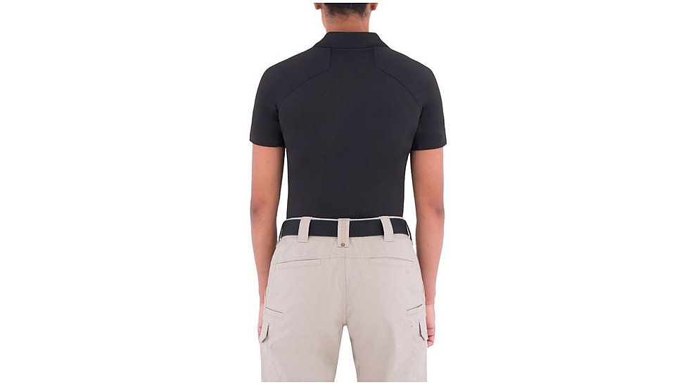 First Tactical Womens Performance Ss Polo, Black, Extra Small 122509-019-XS