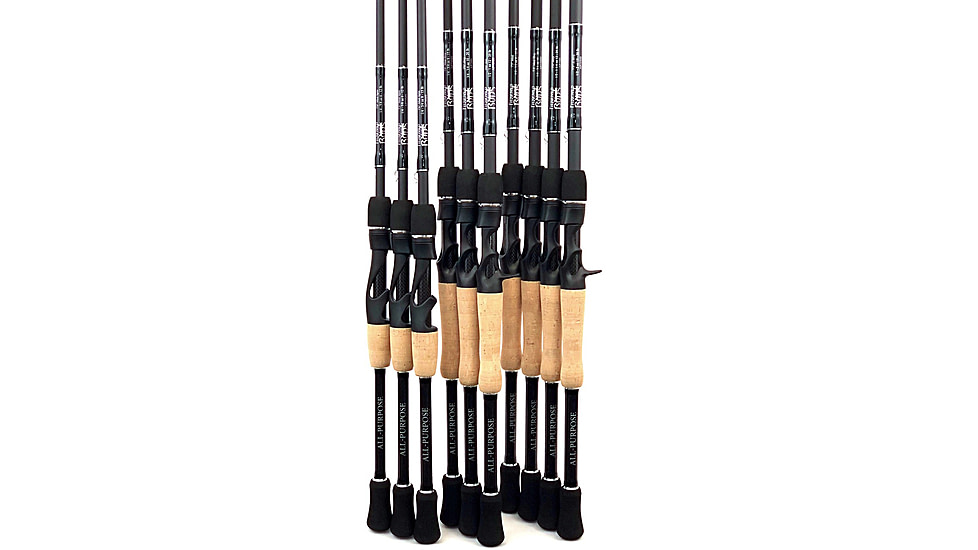 Fitzgerald Fishing All Purpose Series Rods, Heavy Casting, Black, 7ft0in, AP70H