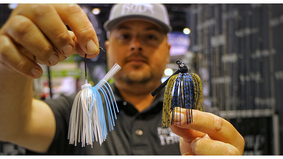 Fitzgerald Fishing Tungsten Swim Jig, Black/blue/green pumpkin, 3/8oz, FFSWJ38BBGP