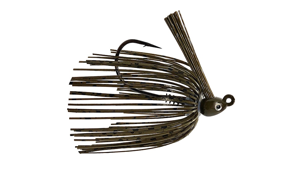 Fitzgerald Fishing Tungsten Swim Jig, Green Pumpkin, 3/8oz, FFSWJ38GP