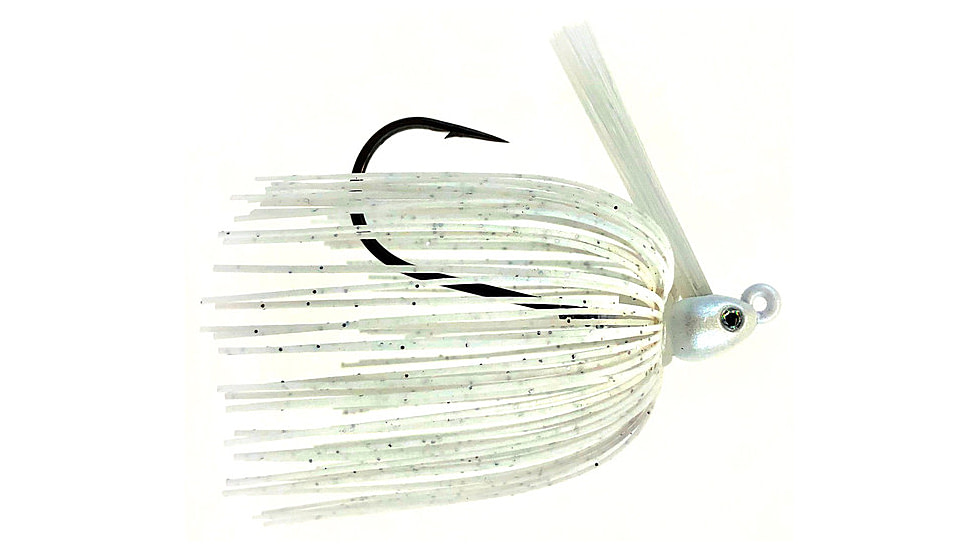 Fitzgerald Fishing Tungsten Swim Jig, White, 1/2oz, FFSWJ12W