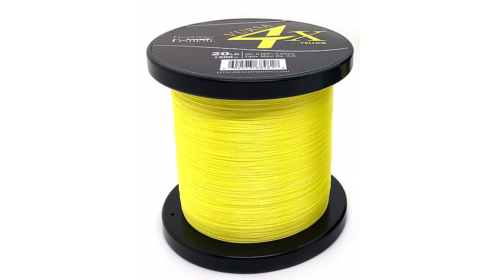 Fitzgerald Fishing Vursa Braid 4X Line, 40lb, Green, 150yds, VBG4X40150
