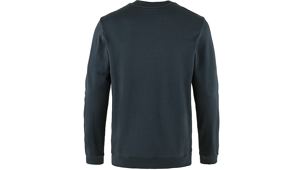 Fjallraven 1960 Logo Badge Sweater - Mens, Dark Navy, 2XL, F87163-555-XXL