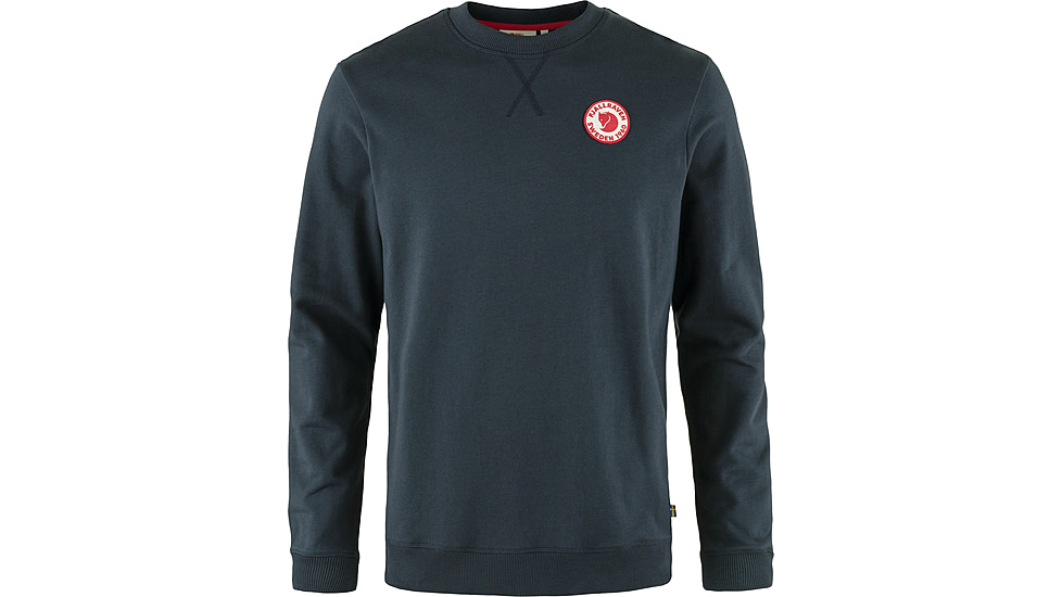 Fjallraven 1960 Logo Badge Sweater - Mens, Dark Navy, 2XL, F87163-555-XXL