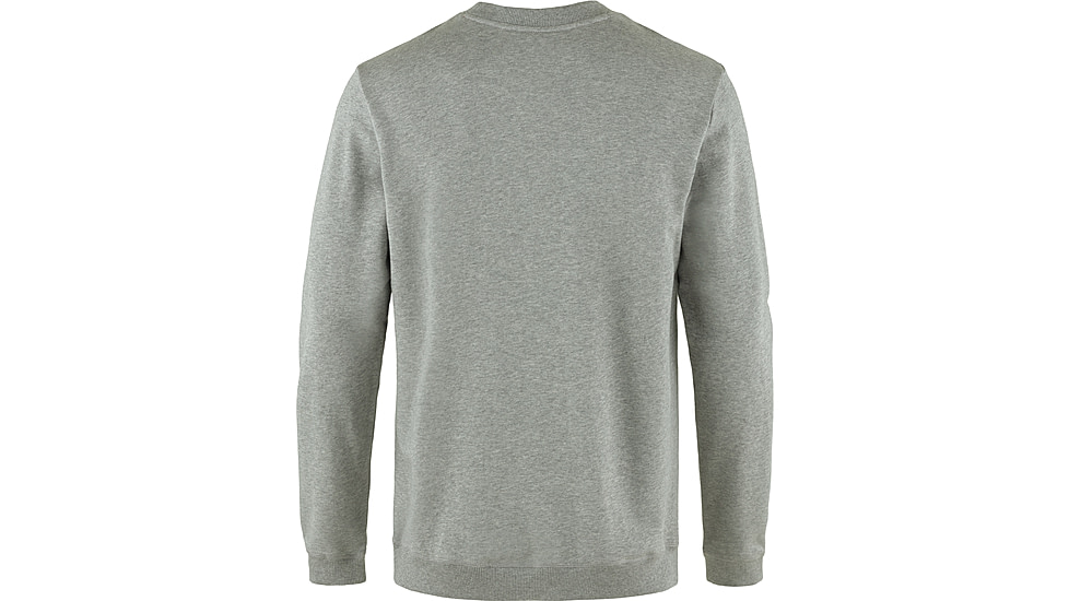 Fjallraven 1960 Logo Badge Sweater - Mens, Grey/Melange, Large, F87163-020-999-L