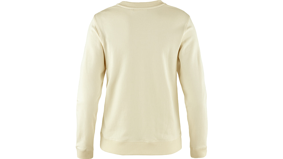 Fjallraven 1960 Logo Badge Sweater - Womens, Chalk White, 2XS, F87230-113-XXS
